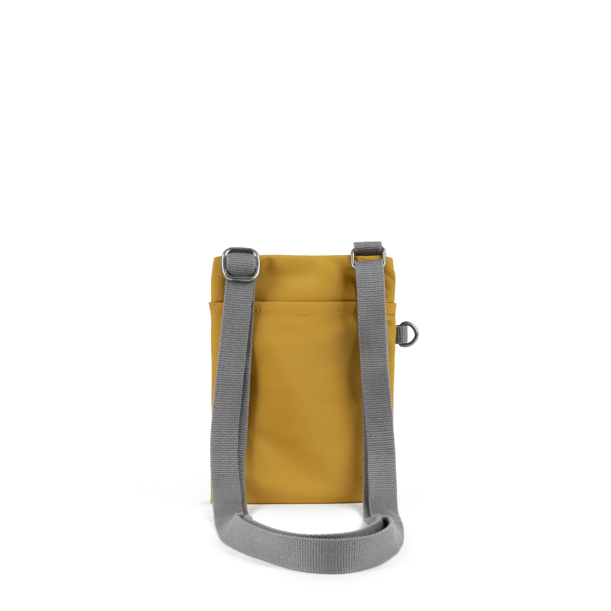Roka London Chelsea Crossbody Phone Bag, Corn (Recycled Nylon) - Image 3
