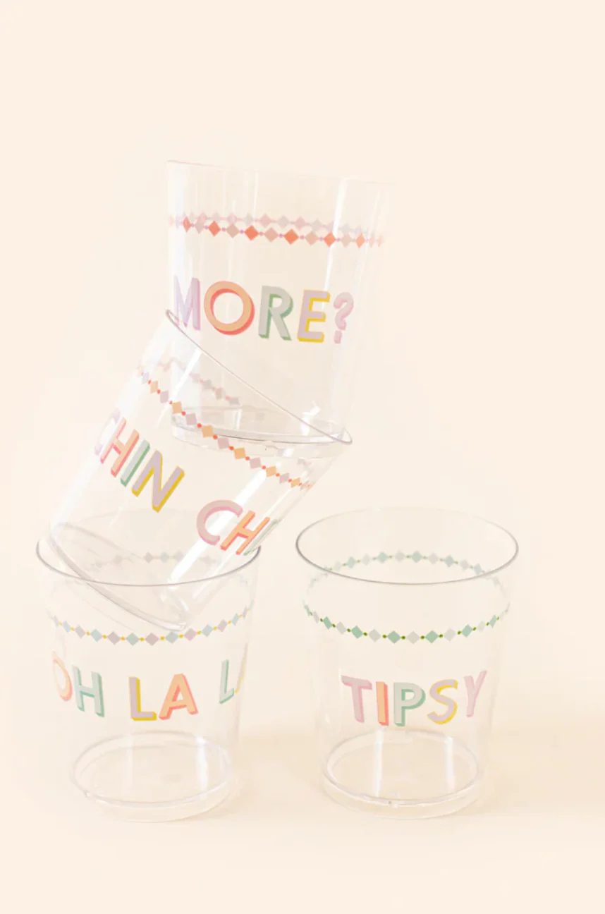 Yvonne Ellen Slogan Picnic Tumblers (Set Of 4) - Image 4