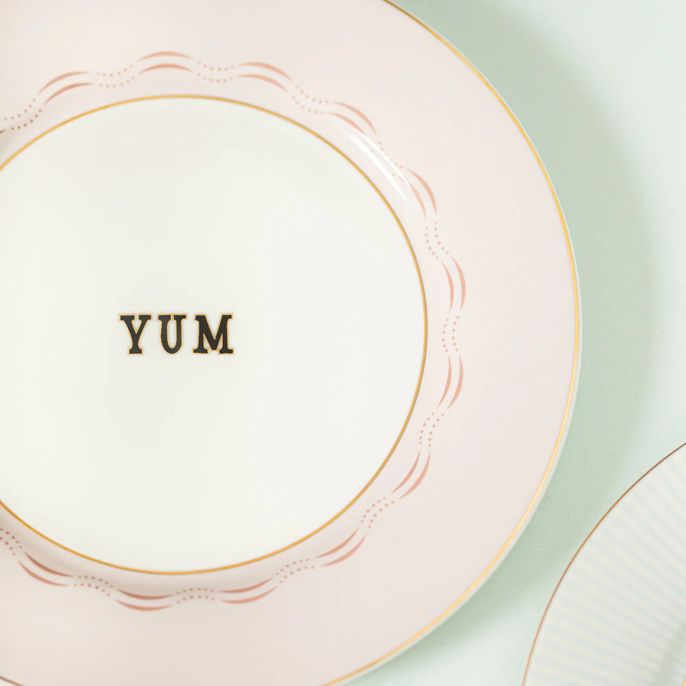 Yvonne Ellen Slogan Side Plates (Set Of 4) - Image 7